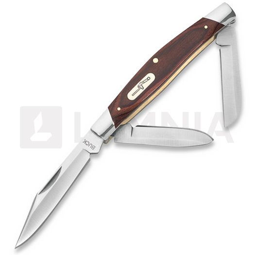 Buck Stockman 折叠刀, wood BU371