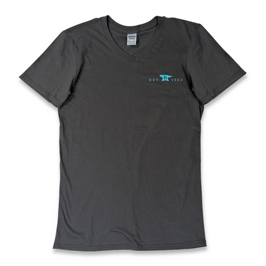 เสื้อยืด Buck Women's Gray-Teal
