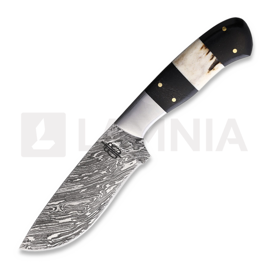 BucknBear Damascus Fixed Blade