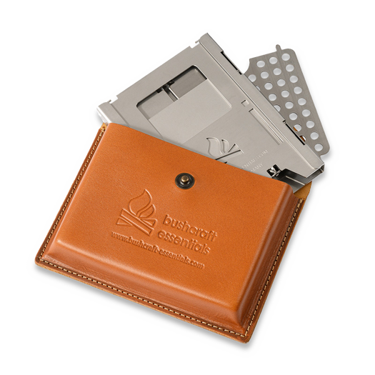 Bushcraft Essentials Leather Pouch Bushbox LF