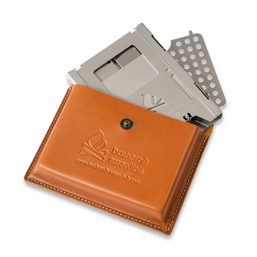 Bushcraft Essentials Leather Pouch Bushbox LF