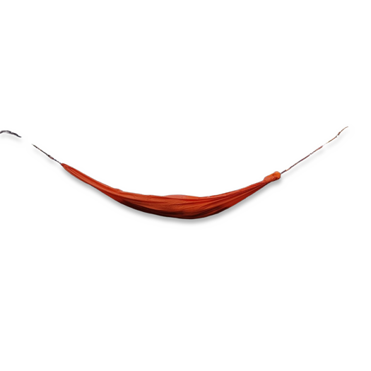 Bushmen Hammock ZEN with carabiners, orange