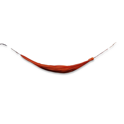 Bushmen Hammock ZEN with carabiners, orange