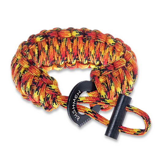 Bushmen Paracord wristband 6m firestarter