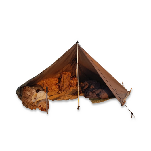 Bushmen Thermo Tarp 3 x 3 m | Lamnia Bushmen Thermo Tarp 3 x 3 m | Lamnia