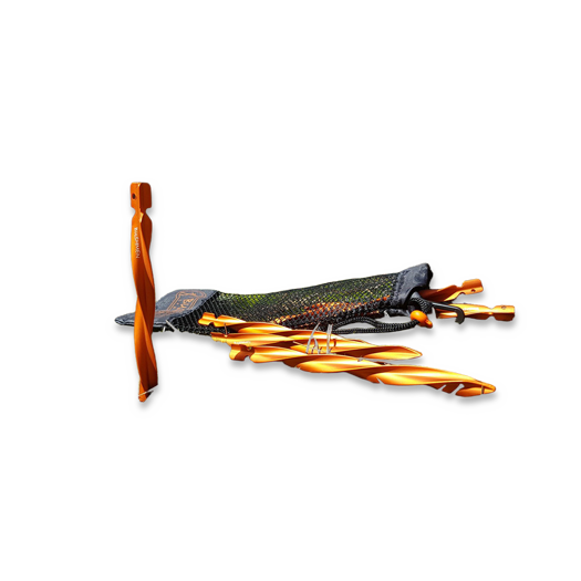 Bushmen Ultralight Twister peg 6 pack