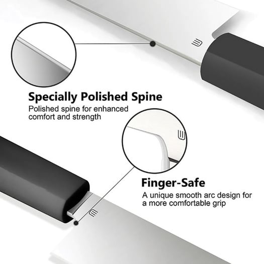 Butterfork Chef's Knife Dark Gray