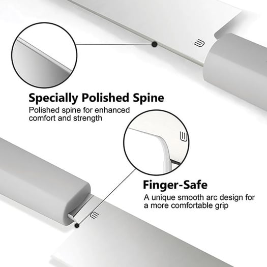 Butterfork Chef's Knife Light Gray