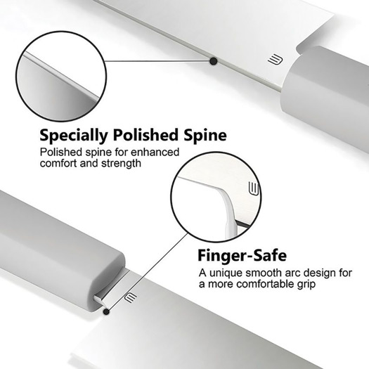 Butterfork Chef's Knife Light Gray