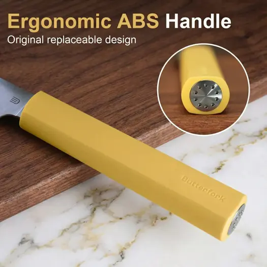 Butterfork Chef's Knife Yellow