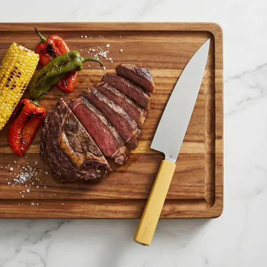 Butterfork Chef's Knife Yellow