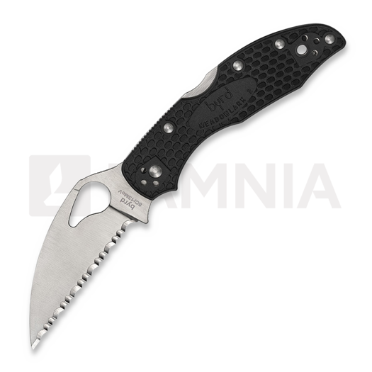 Byrd Meadowlark 2 Wharncliffe סכין מתקפלת, spyderedge BY04SBKWC2