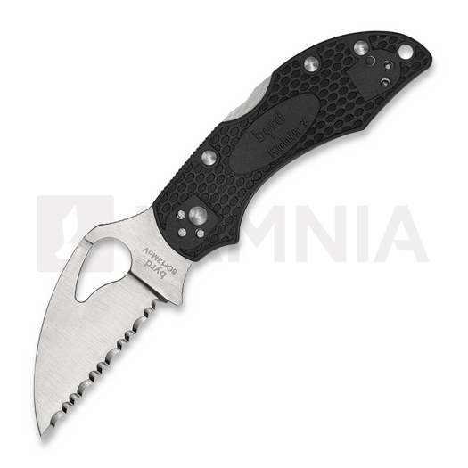 Zavírací nůž Byrd Robin 2 Wharncliffe, spyderedge BY10SBKWC2