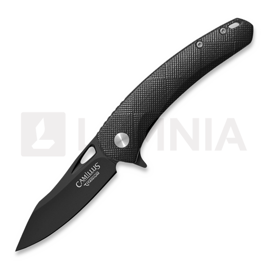 Camillus Blaze Linerlock 折り畳みナイフ, 黒
