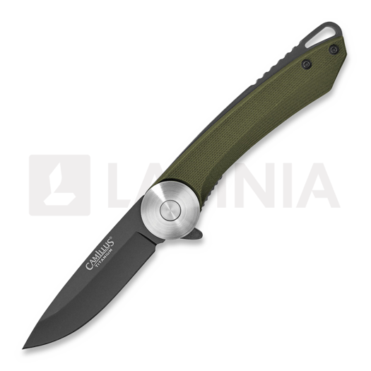 Nóż składany Camillus Cirque Linerlock, zielona