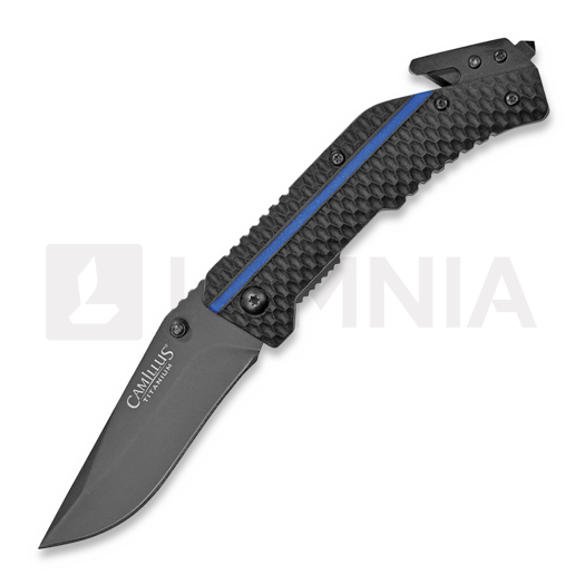 Zav&iacute;rac&iacute; nůž Camillus Thin Blue Line Linerlock A/O