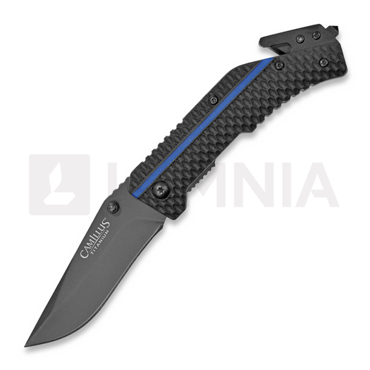 Skladací nôž Camillus Thin Blue Line Linerlock A/O