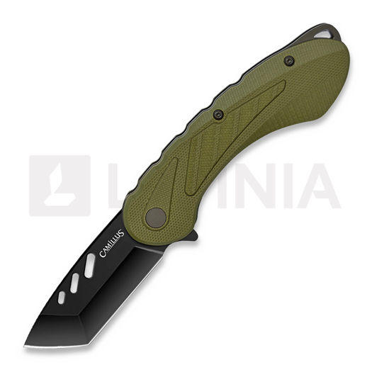 Camillus Veracious Linerlock fällkniv, grön