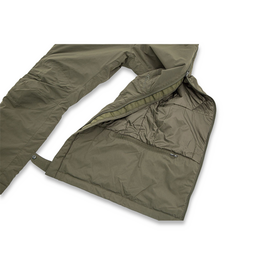 Pants Carinthia G-LOFT Windbreaker, зелений