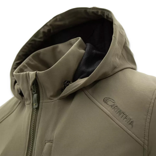 Jacket Carinthia Loftshell Climate, verde oliva
