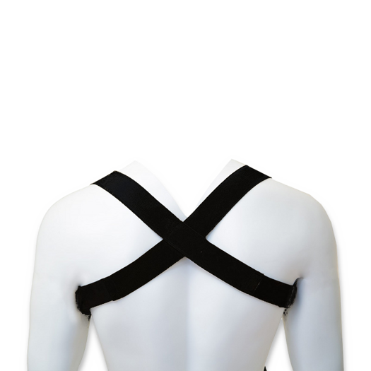 Carinthia Rain Garment Braces, musta