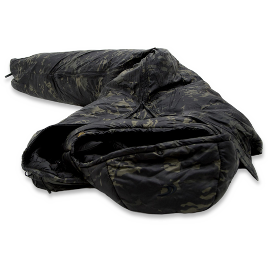 Sacco a pelo Carinthia TSS System Black Multicam Right M