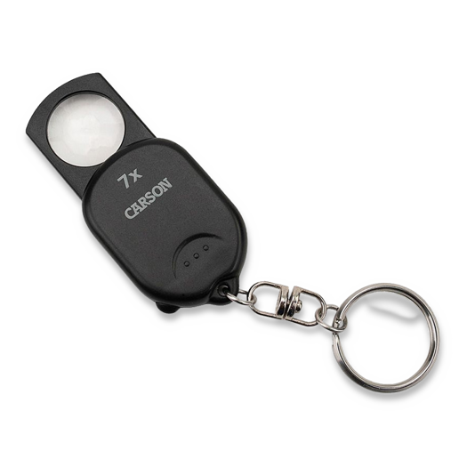 Carson Optics Pop Up Keychain Magnifier