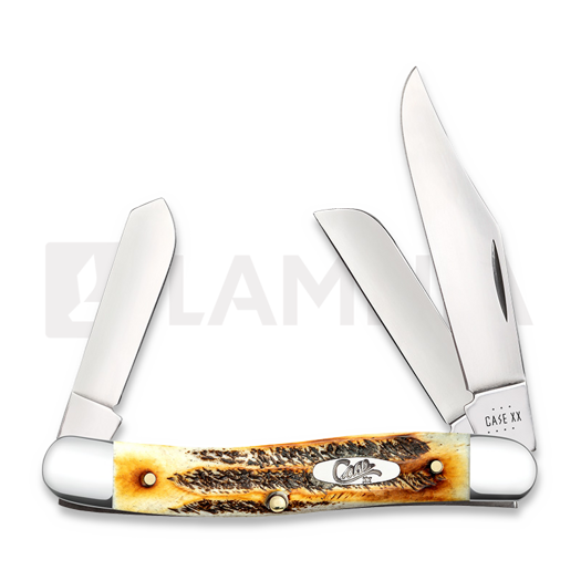 Case Cutlery 6.5 BoneStag Medium Stockman pocket knife 65336