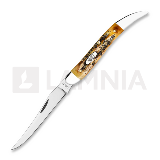 Case Cutlery 6.5 BoneStag Medium Texas Toothpick pocket knife 65328