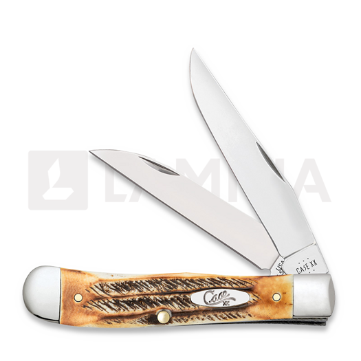 Case Cutlery 6.5 BoneStag Trapper pocket knife 65329