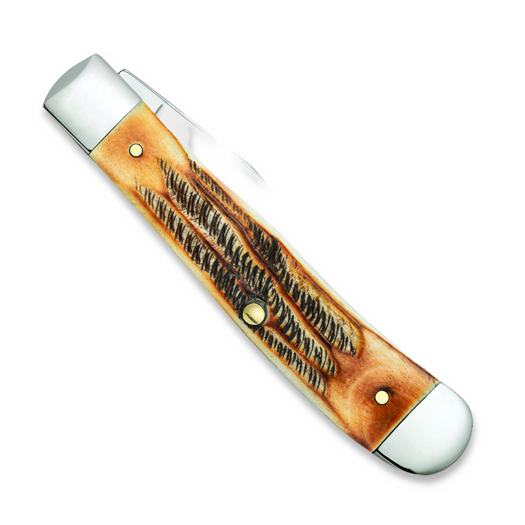 Case Cutlery 6.5 BoneStag Trapper pocket knife 65329