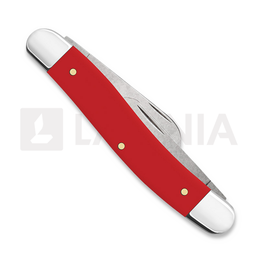Case Cutlery American Workman Red Synthetic Smooth Medium Stockman pocket knife 73931