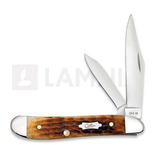 Case Cutlery Antique Bone Rogers Corn Cob Jig Peanut pocket knife 52828