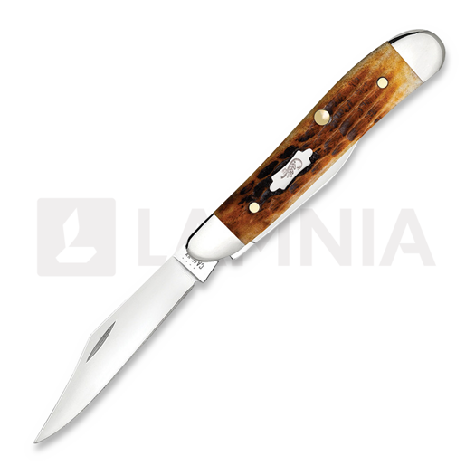 Case Cutlery Antique Bone Rogers Corn Cob Jig Peanut pocket knife 52828