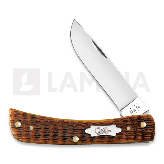 Case Cutlery Antique Bone Rogers Corn Cob Jig Sod Buster Jr pocket knife 52829