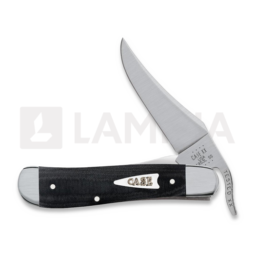 Pocket knife Case Cutlery Black Micarta Smooth RussLock 27734