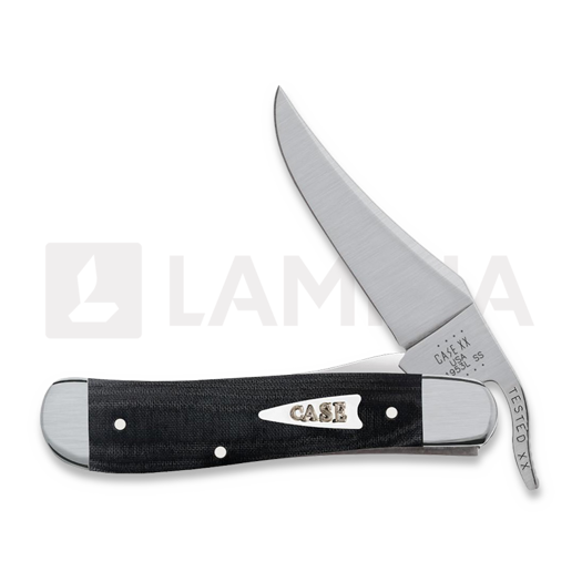 Pocket knife Case Cutlery Black Micarta Smooth RussLock 27734