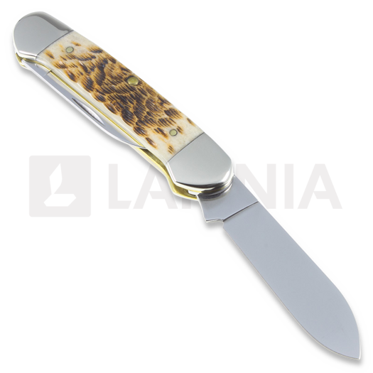 Case Cutlery Canoe Amber Bone linkkuveitsi 00263