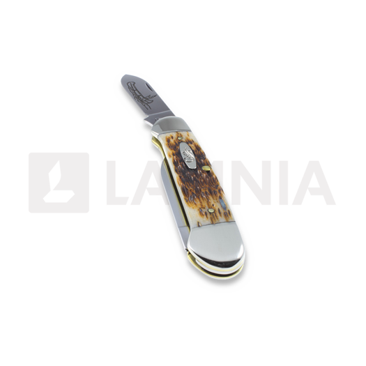 Case Cutlery Canoe Amber Bone linkkuveitsi 00263