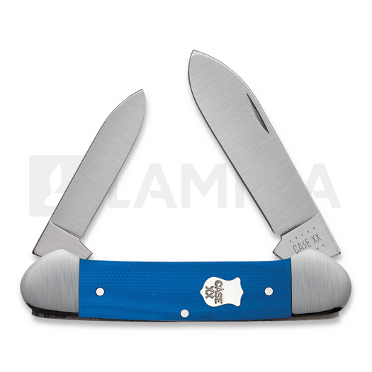 Pocket knife Case Cutlery Canoe Blue G10 16743