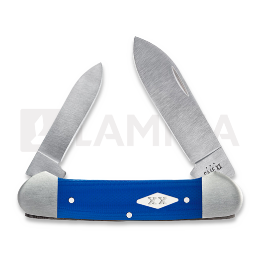 Case Cutlery Canoe, Smooth Blue G-10 16753