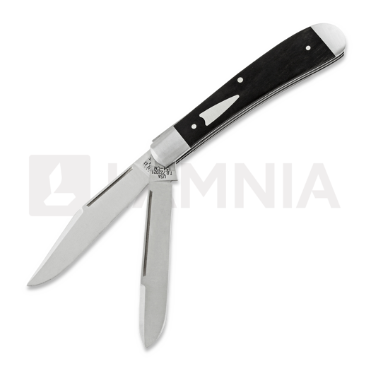 Case Cutlery Case Bose 2021 Collab Ebony Wood Smooth HT Trapper pocket knife 10773