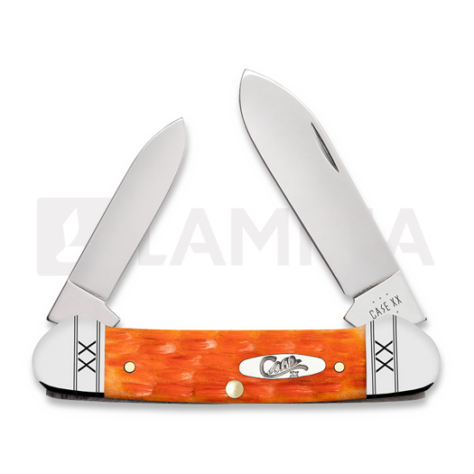 Pocket knife Case Cutlery Cayenne Bone Crandall Jig Canoe 35818