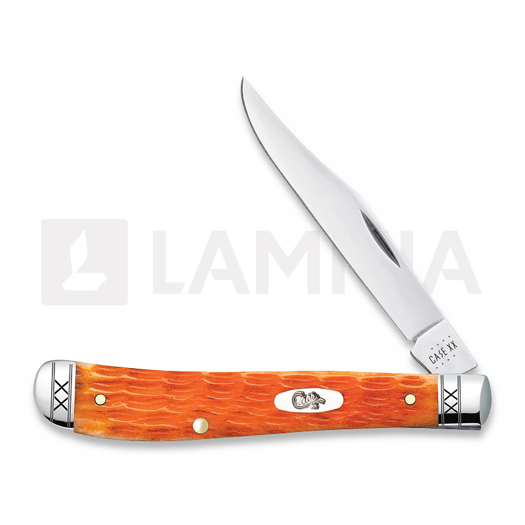 Case Cutlery Cayenne Bone Crandall Jig Slimline Trapper pocket knife 35814