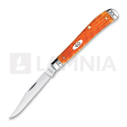 Case Cutlery Cayenne Bone Crandall Jig Slimline Trapper linkkuveitsi 35814