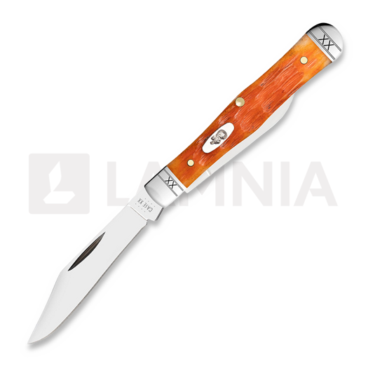 Case Cutlery Cayenne Bone Crandall Jig Small Swell Center Jack pocket knife 35811