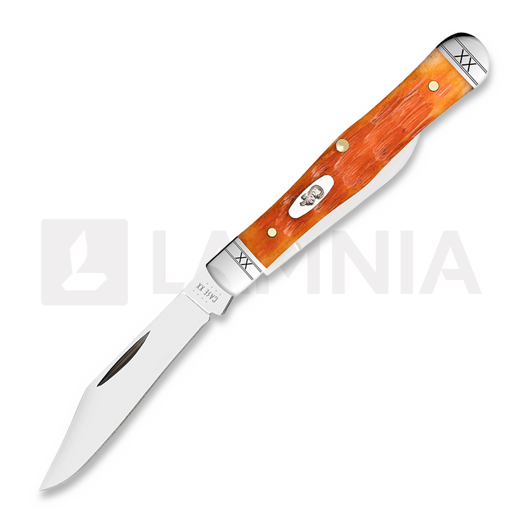 Pocket knife Case Cutlery Cayenne Bone Crandall Jig Small Swell Center Jack 35811