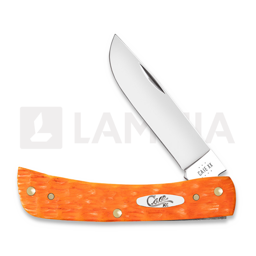 Pocket knife Case Cutlery Cayenne Bone Crandall Jig Sod Buster Jr 35816