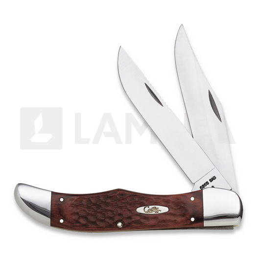 Pocket knife Case Cutlery Folding Hunter Brown 00189