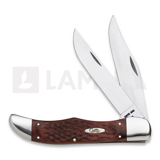 Pocket knife Case Cutlery Folding Hunter Brown 00189